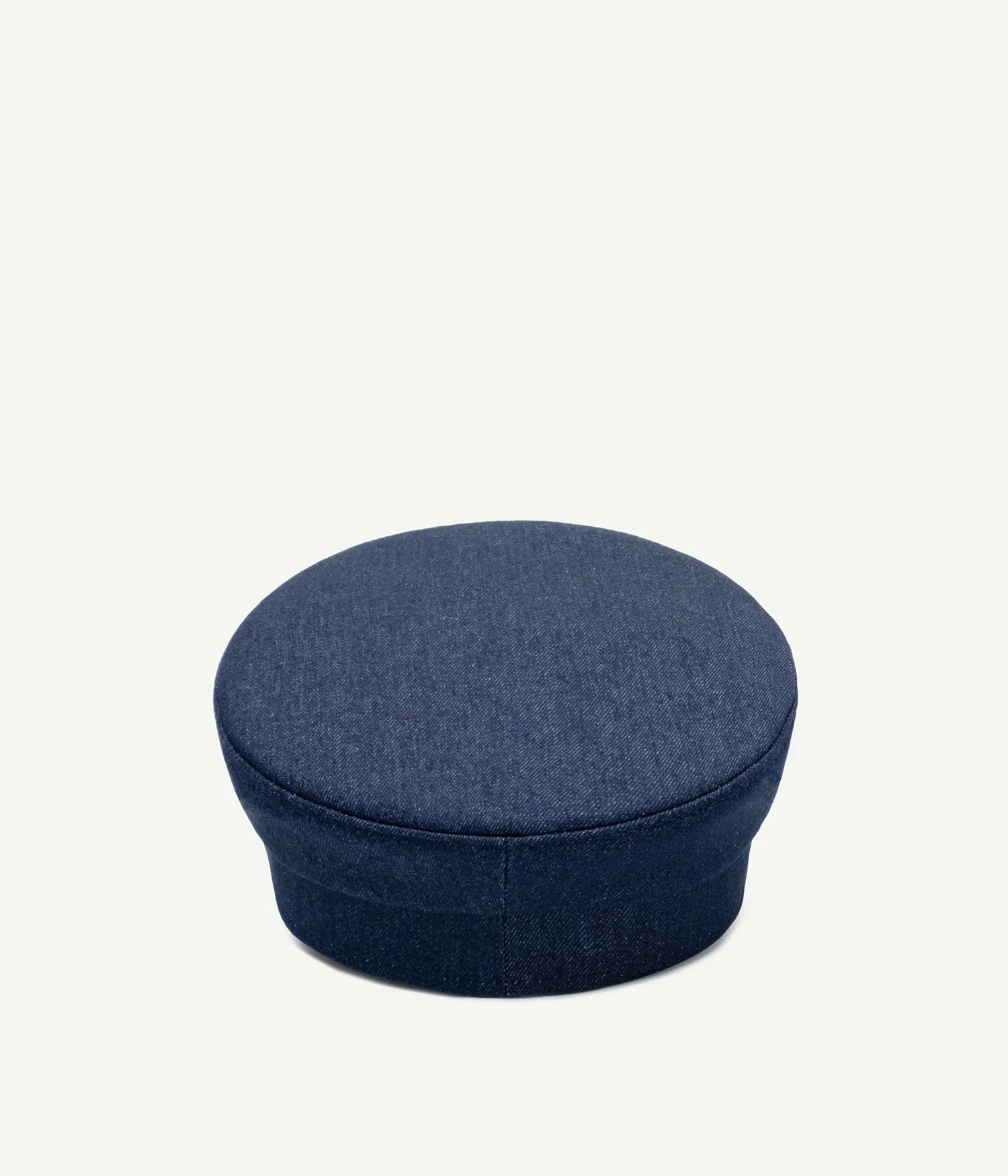 BAKER BOY CAP IN DARK DENIM